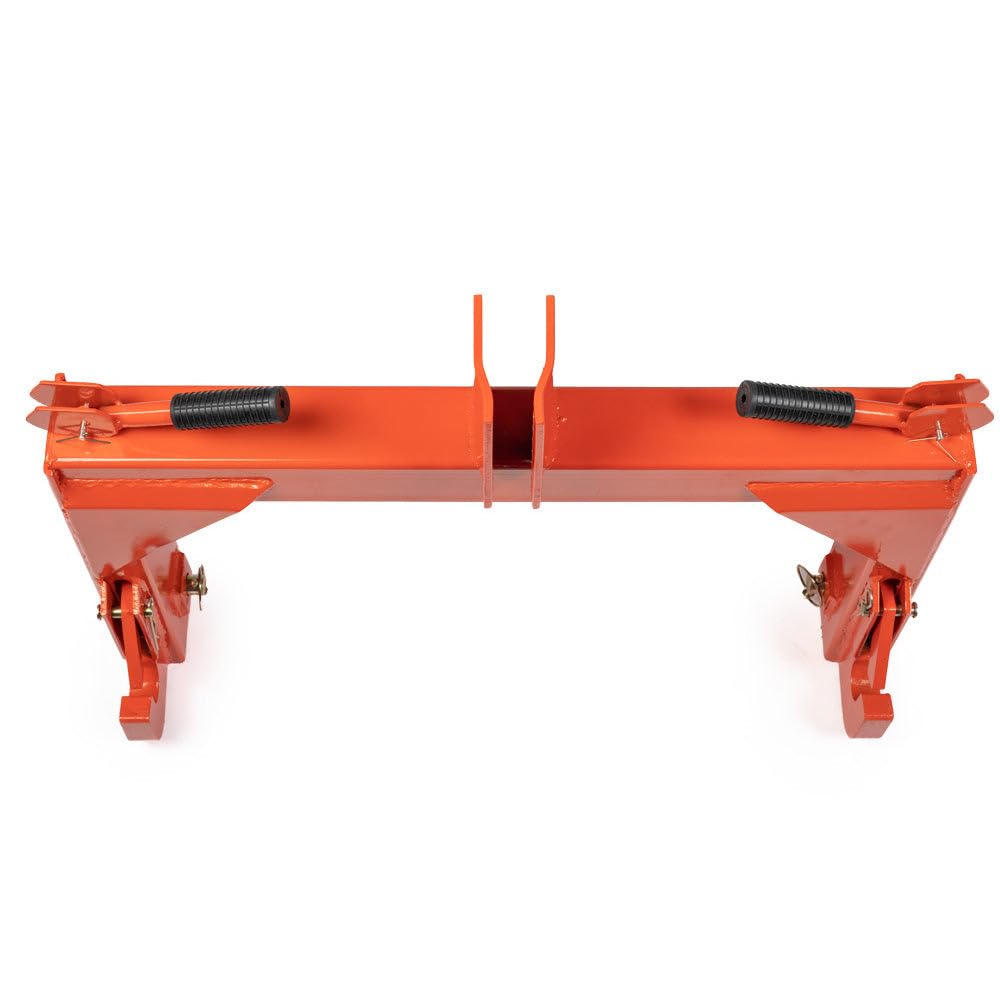 3 Point Quick Hitch Category 1 Tractor 3000 LB Lifting Capacity Orange D389963