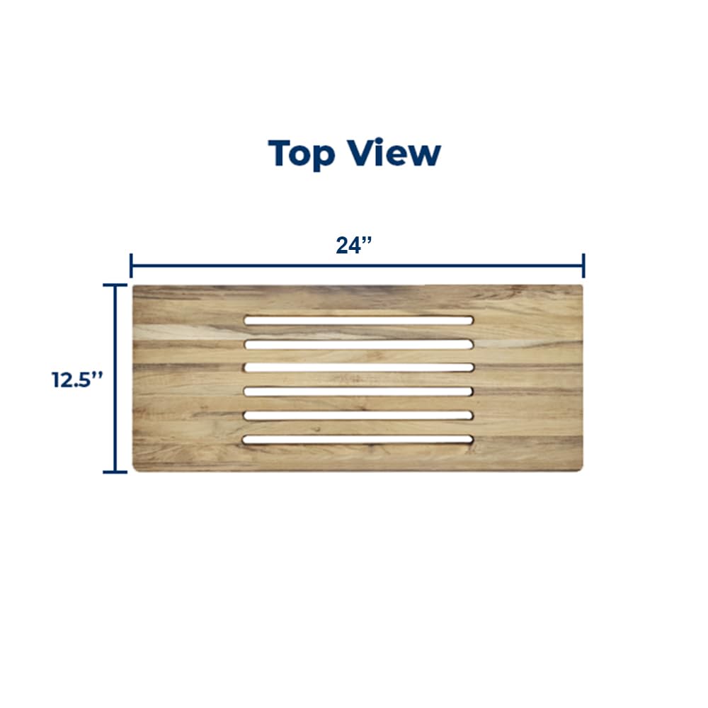 Wall Mounted Folding Shower Bench 24 Inch U286