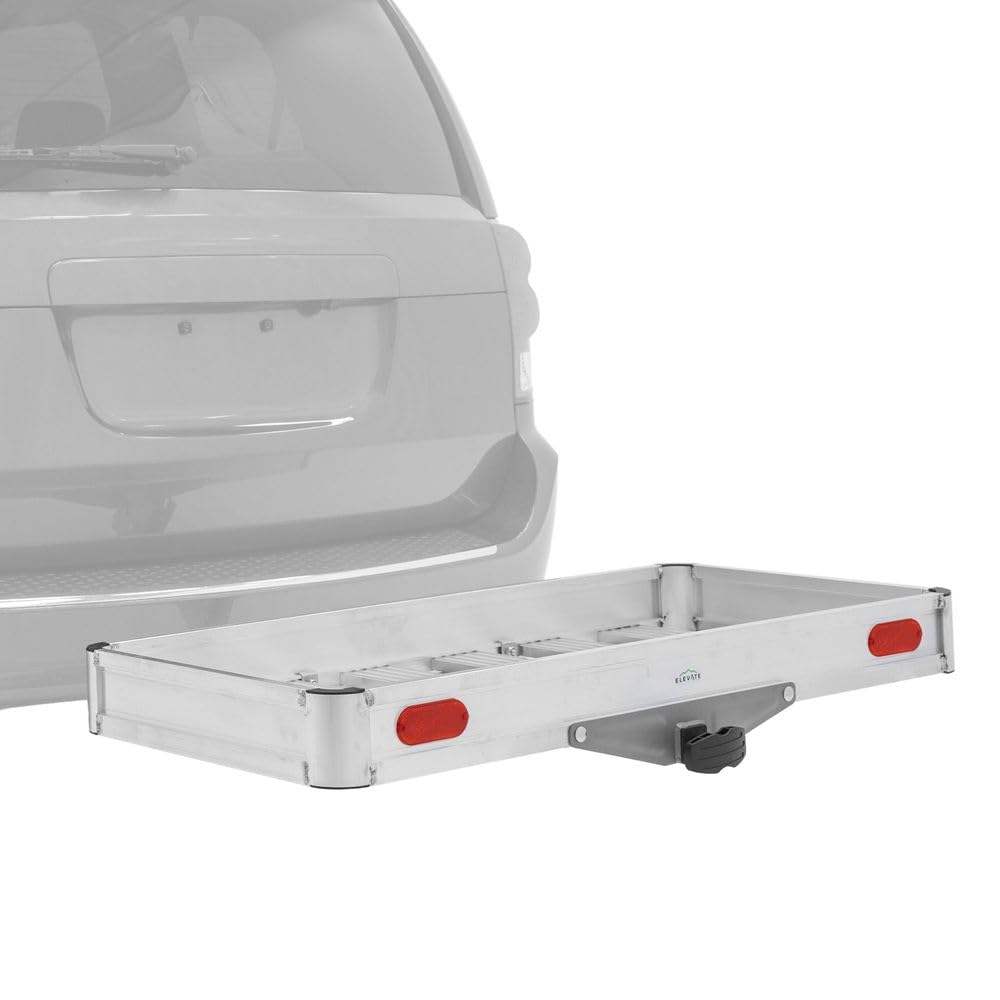 Aluminum Folding Hitch Cargo Carrier 500 lb H5727