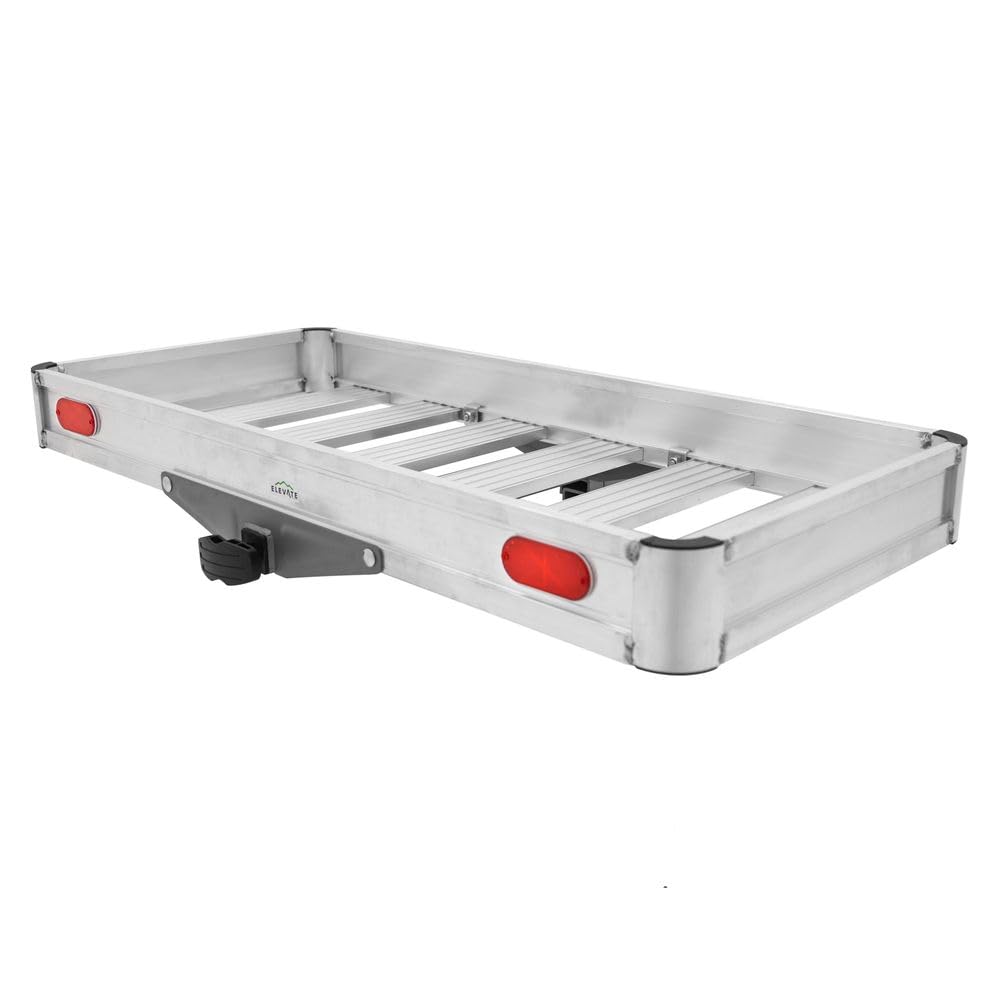 Aluminum Folding Hitch Cargo Carrier 500 lb H5727