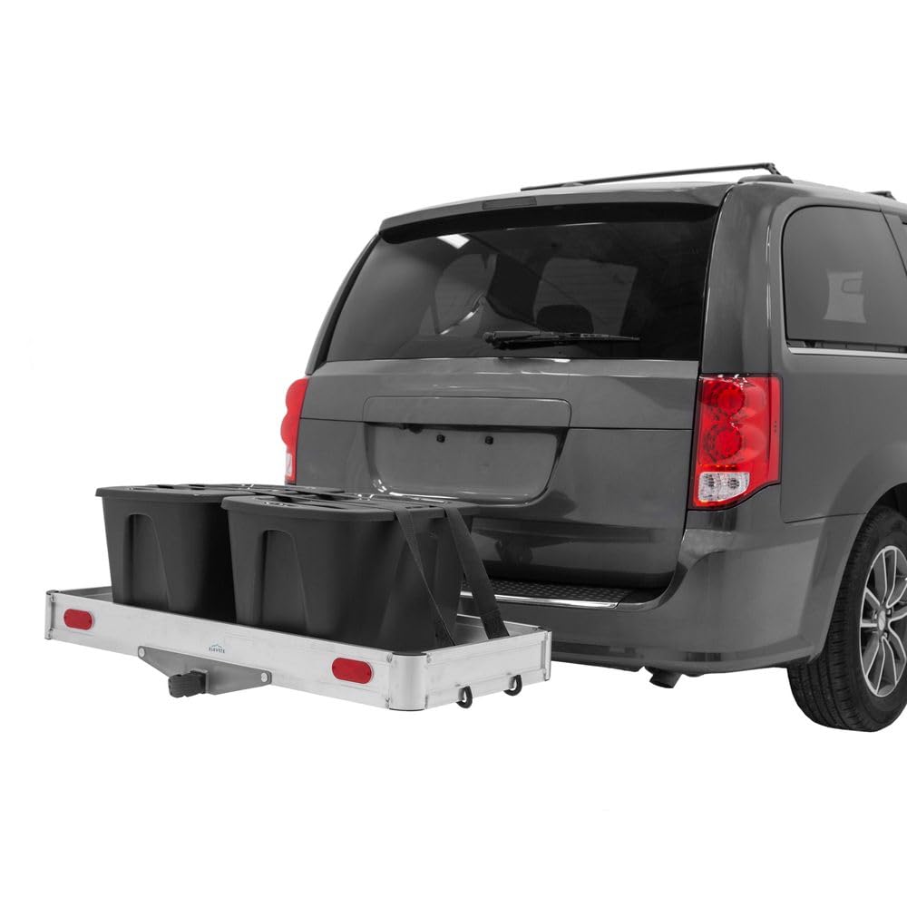 Aluminum Folding Hitch Cargo Carrier 500 lb H5727