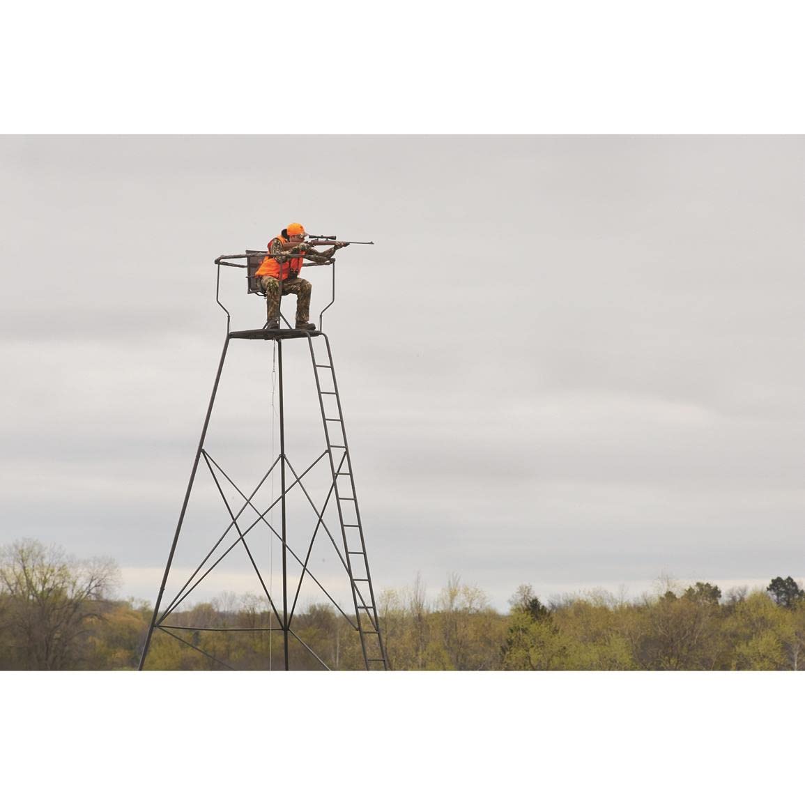 Heavy-Duty 20' Hunting Tripod Stand I760
