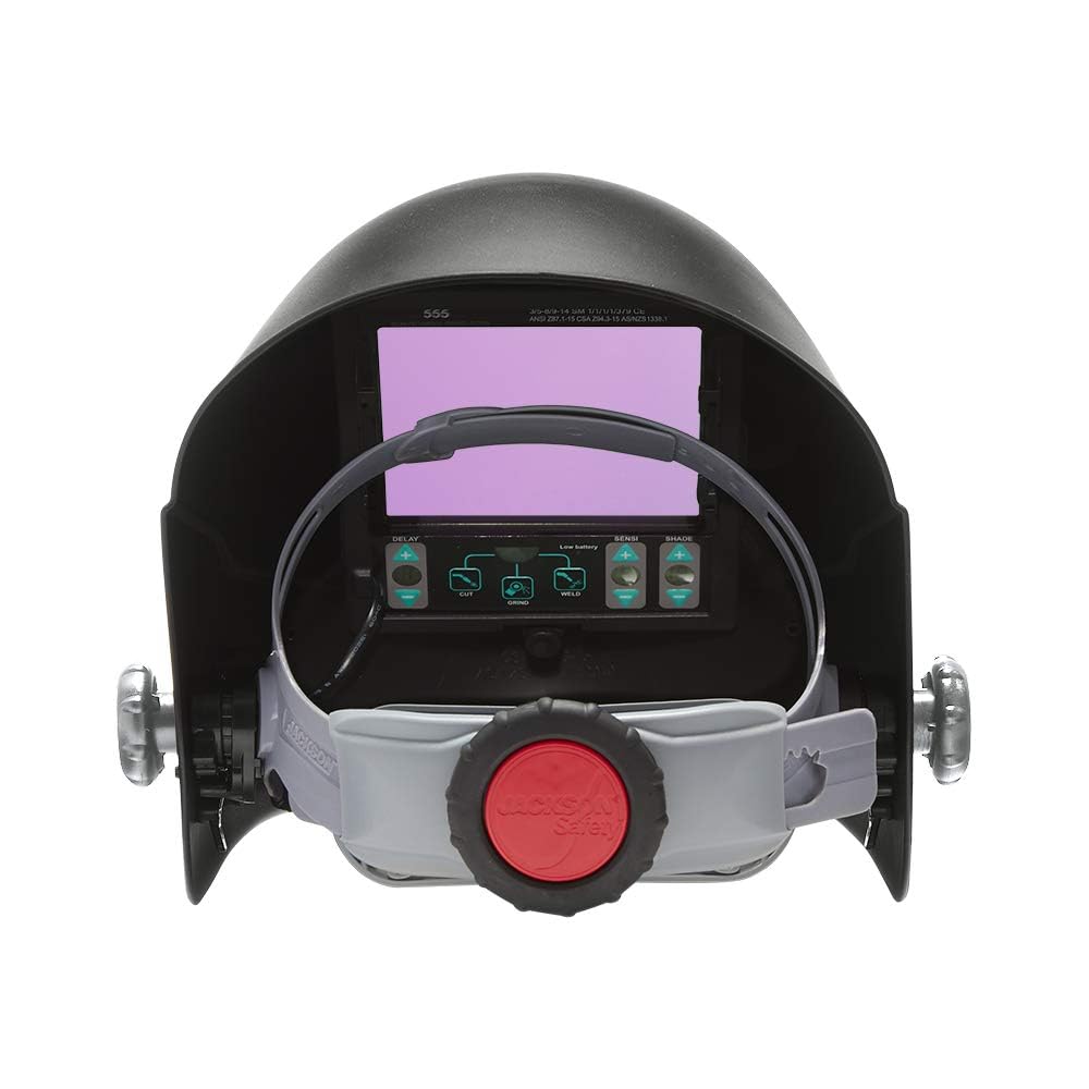 Auto Darkening Helmet, 3.86" x 3.23" Viewing Area X864457