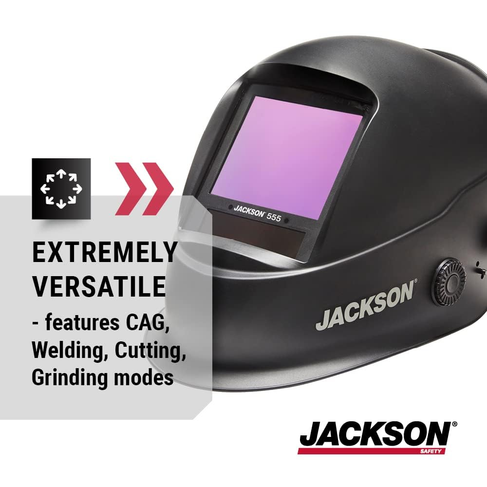 Auto Darkening Helmet, 3.86" x 3.23" Viewing Area X864457