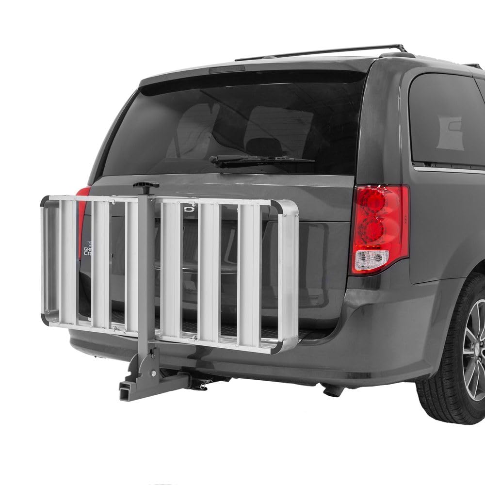 Aluminum Folding Hitch Cargo Carrier 500 lb H5727