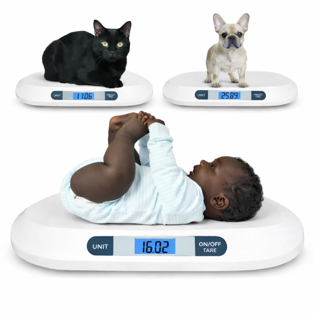 Baby & Pet Scale, 44 lb Capacity X78854