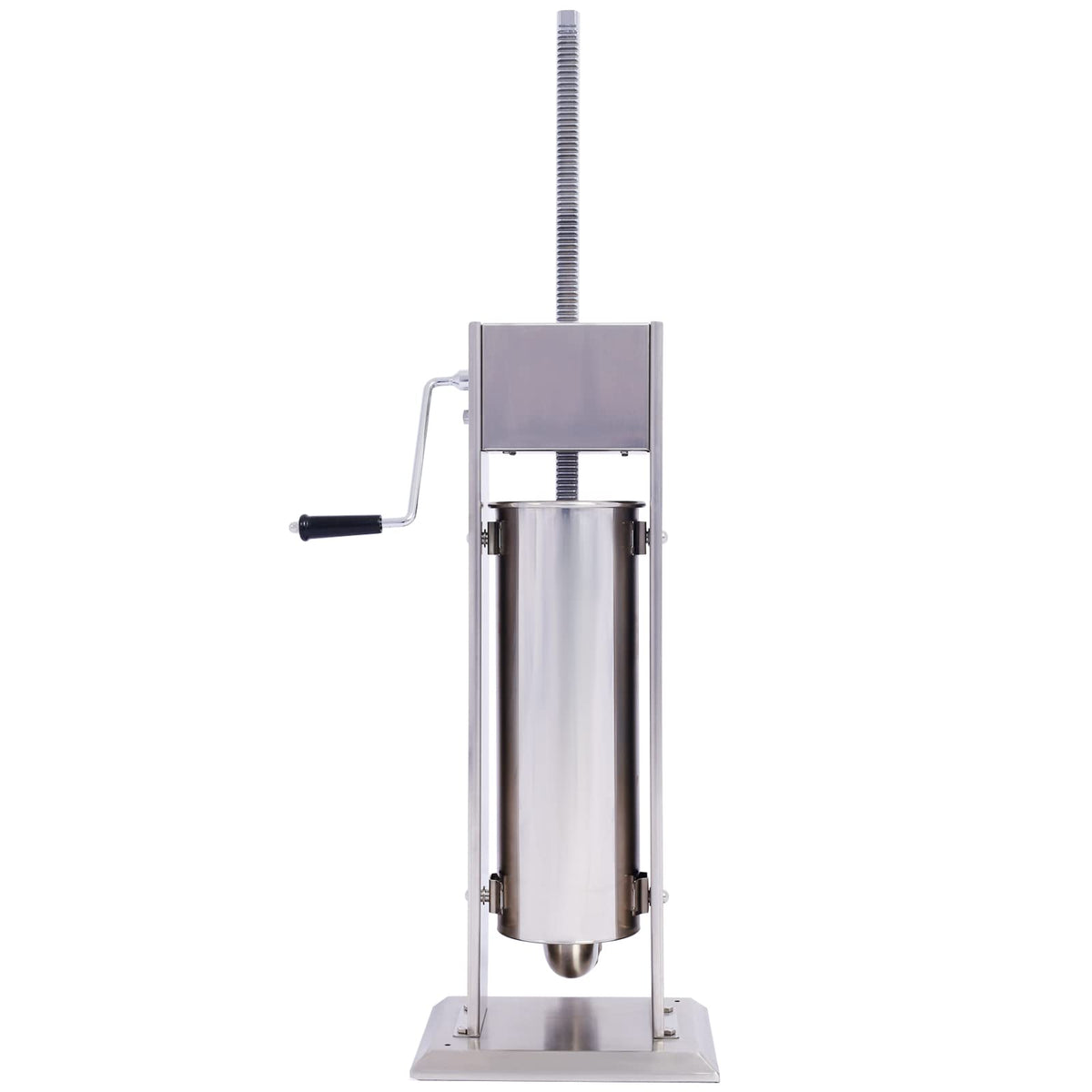 Stainless Steel 15LB Vertical Sausage Stuffer with 4 Stuffing Tubes G267