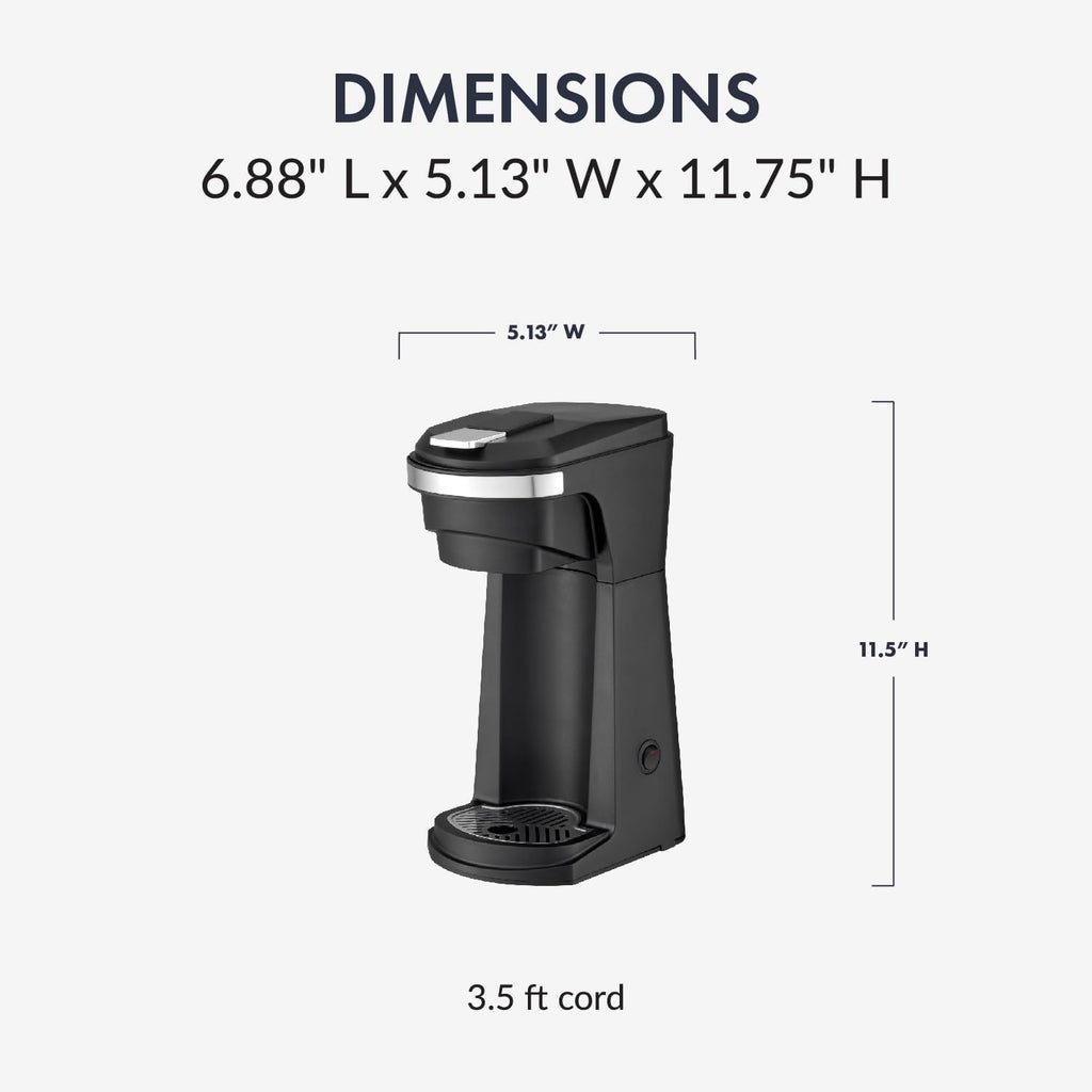 Single Serve Coffee Maker with Water Reservoir X24972