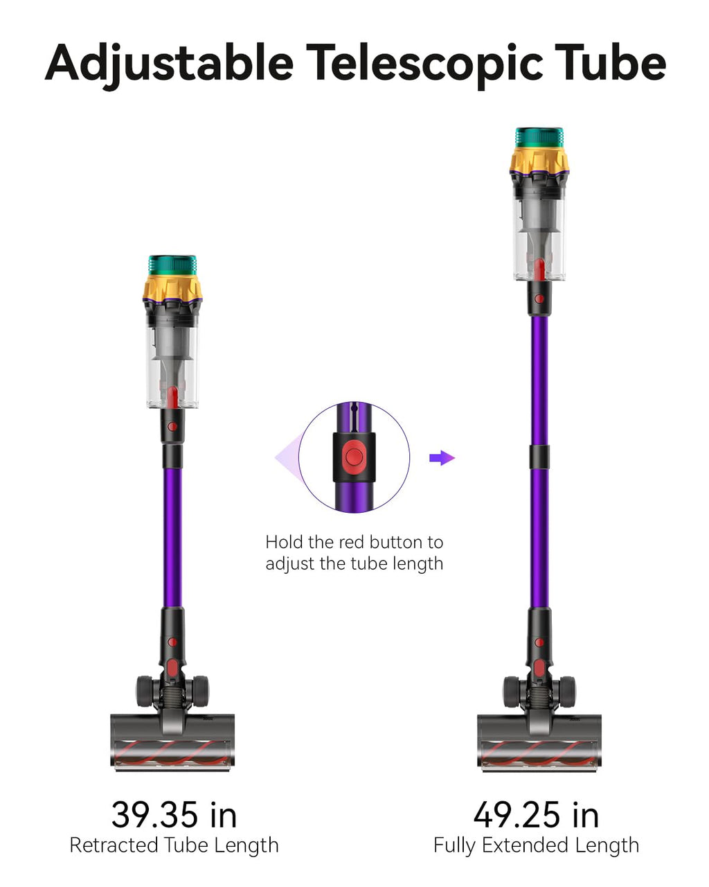 Cordless Stick Vacuum Cleaner 650W 60KPA Z98999