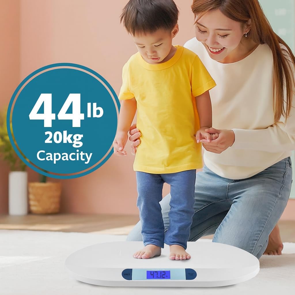 Baby & Pet Scale, 44 lb Capacity X78854