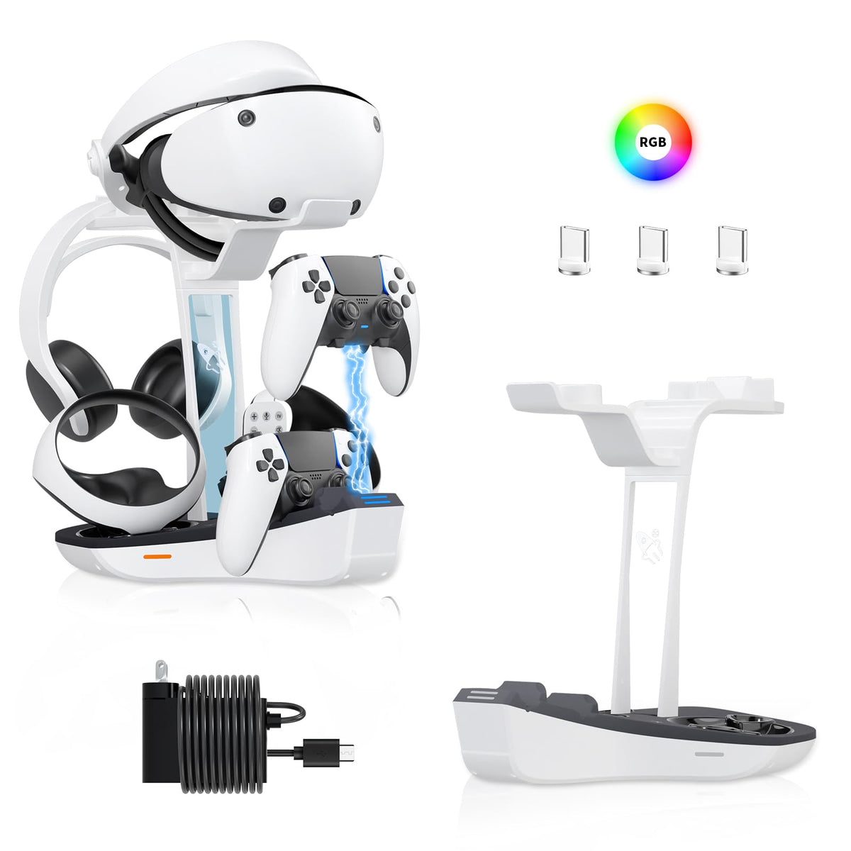 Dual Charging Station for PS5 and VR2 Controllers E165704