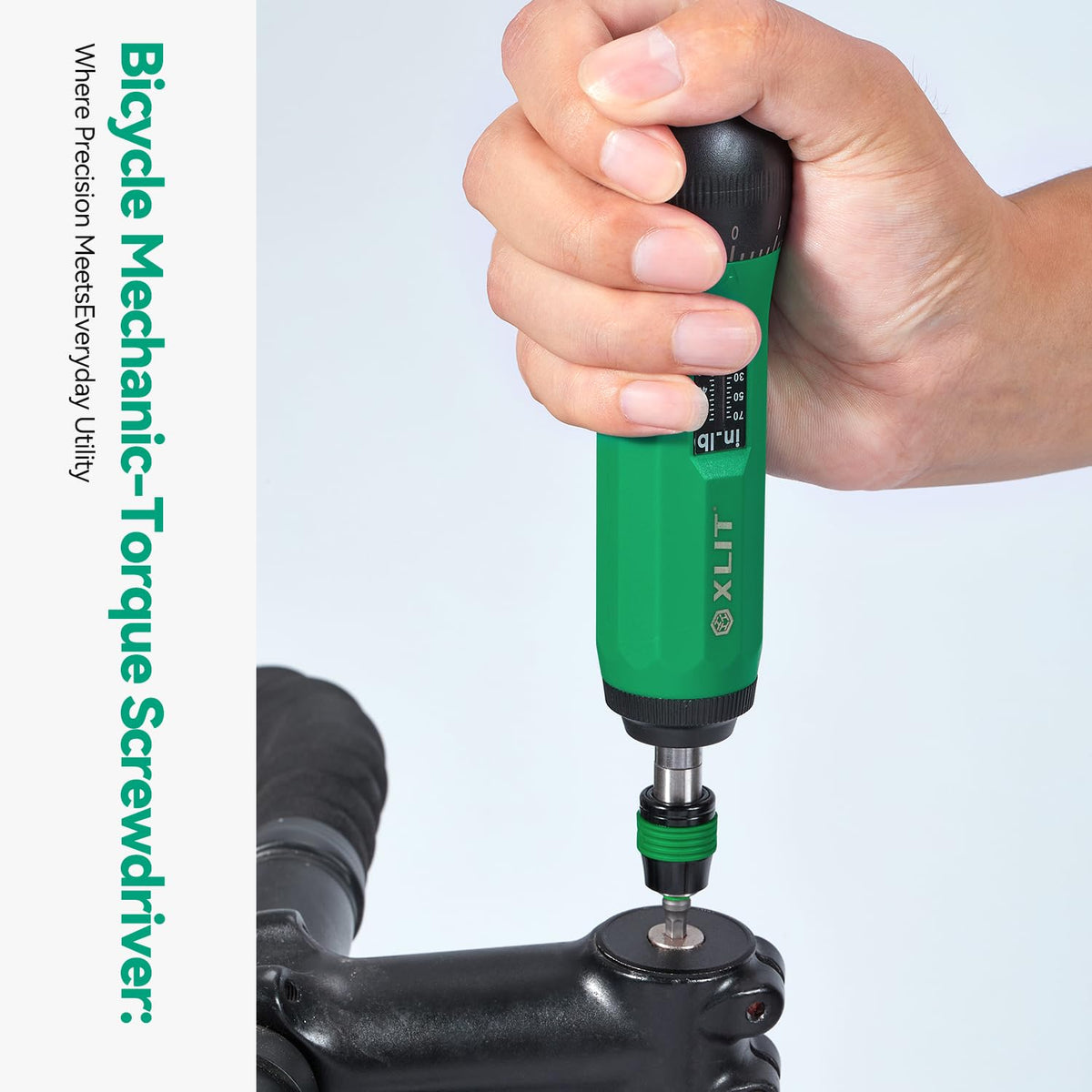 Adjustable Torque Screwdriver Set, 13-Piece 1/4" Hex Quick Release T9962