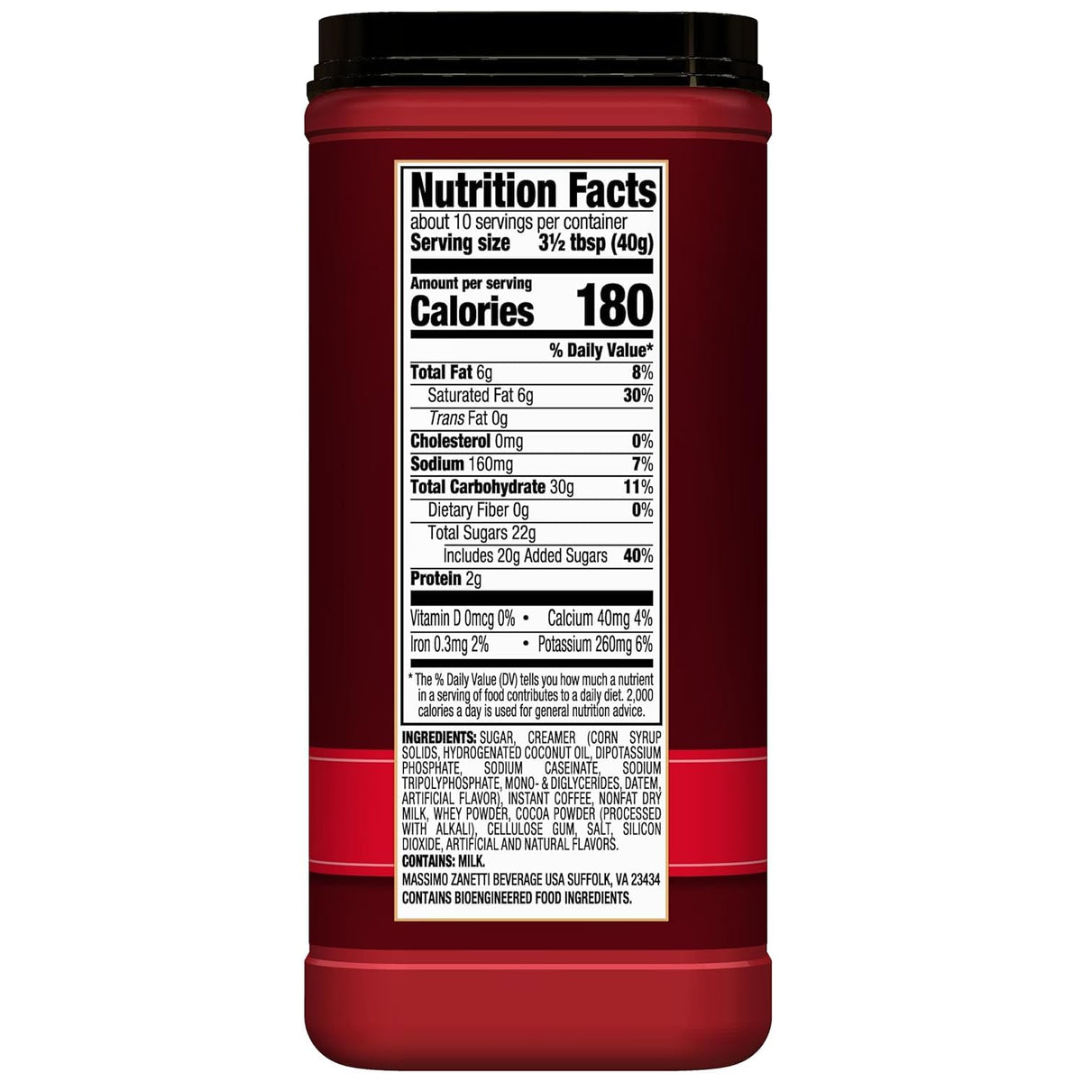 Cappuccino Mix 14 oz J26090