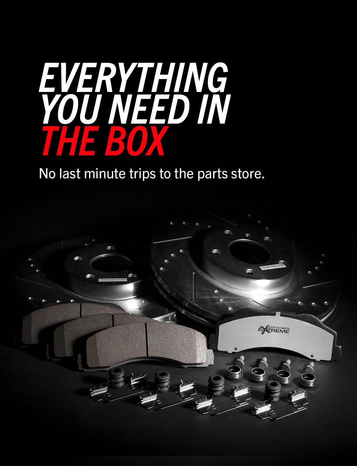 Front & Rear Brake Pad & Rotor Kit L3113