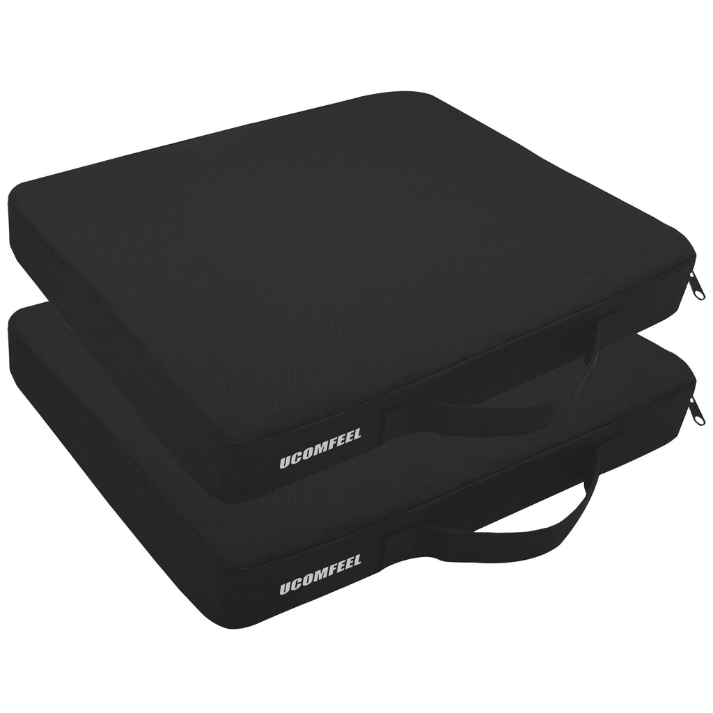 Portable Waterproof Oxford Fabric Stadium Seat Cushions 2-Pack Q835