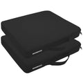 Portable Waterproof Oxford Fabric Stadium Seat Cushions 2-Pack Q835