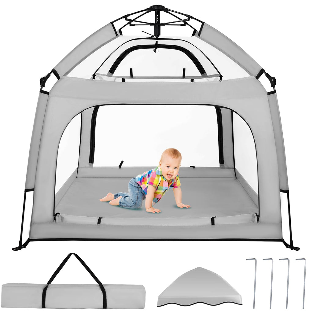 Baby Playpen with Canopy P685713