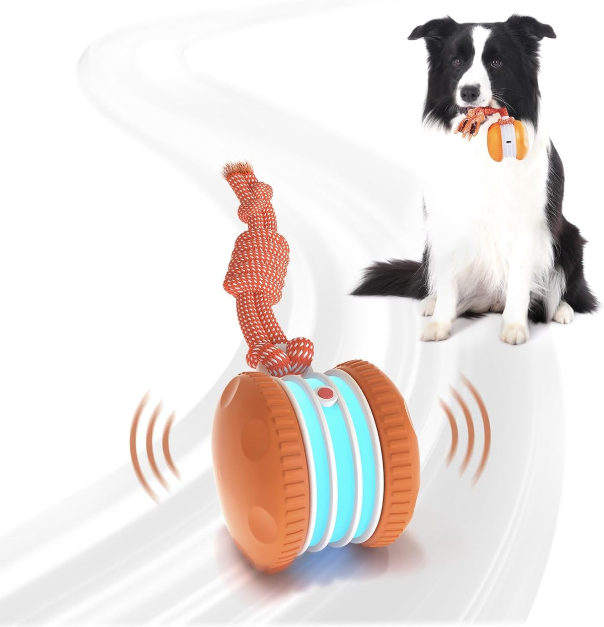 Electric Moving Dog Ball with Rope Z8950