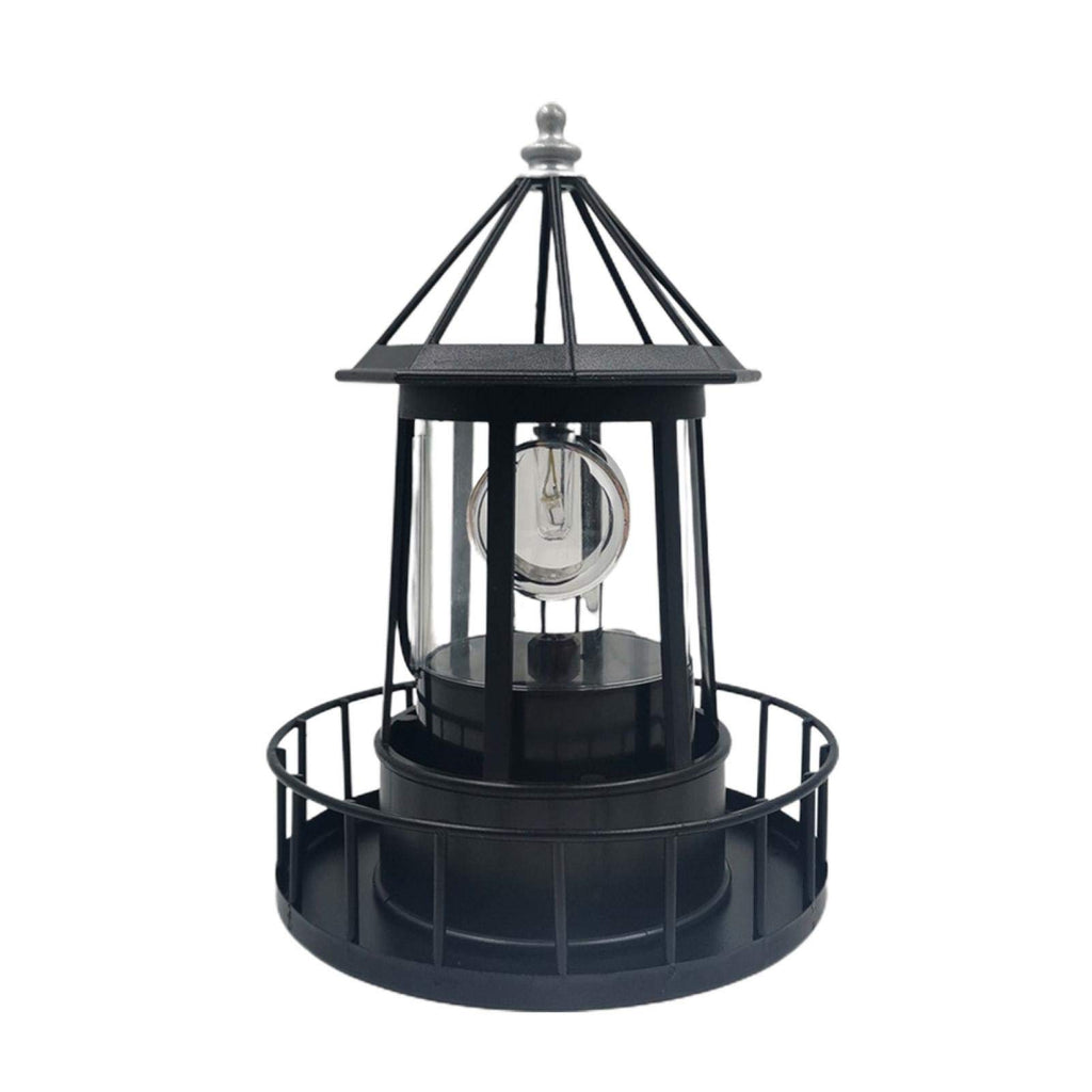 Solar LED Rotating Lighthouse Light L85460
