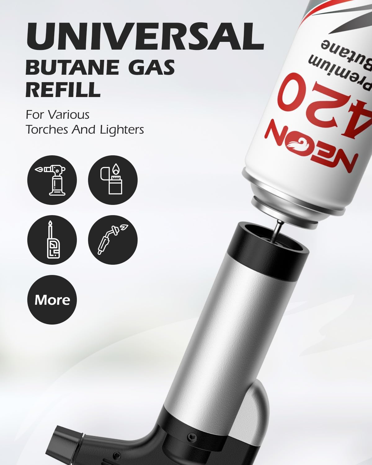420ml Butane Refill 12 Cans C379