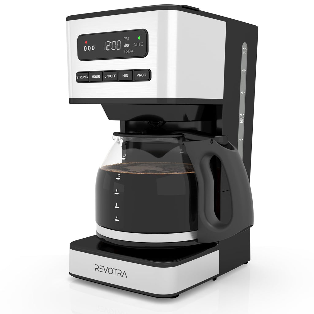 12 Cup Programmable Drip Coffee Maker D145