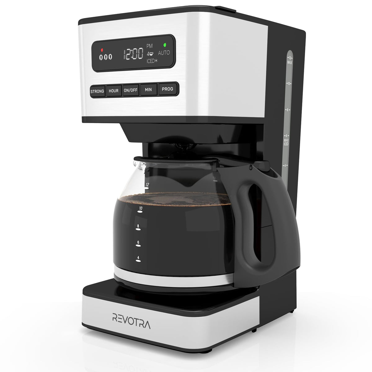 12 Cup Programmable Drip Coffee Maker D145