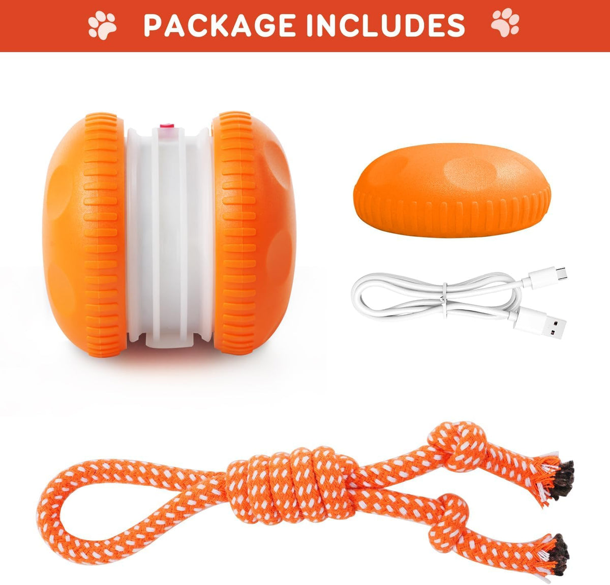 Electric Moving Dog Ball with Rope Z8950