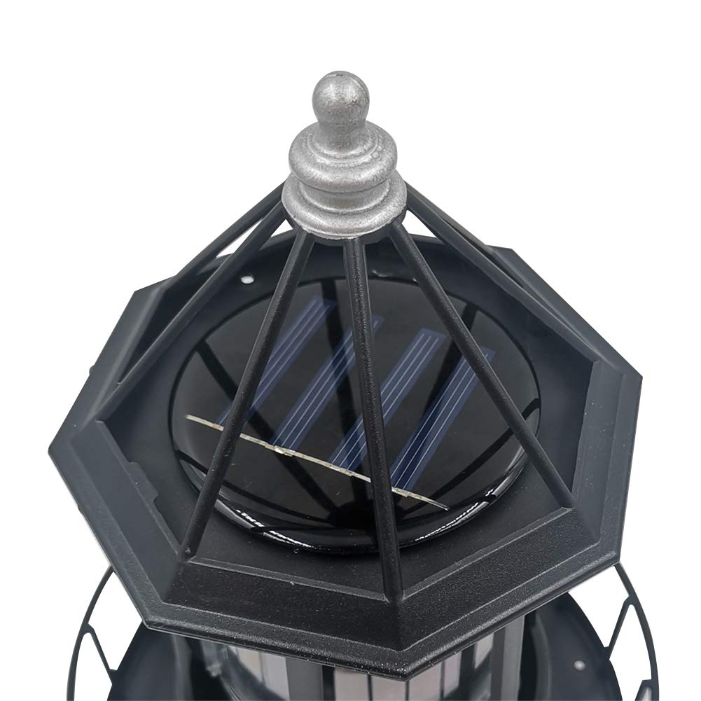 Solar LED Rotating Lighthouse Light L85460