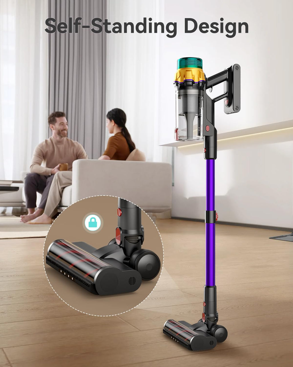 Cordless Stick Vacuum Cleaner 650W 60KPA Z98999