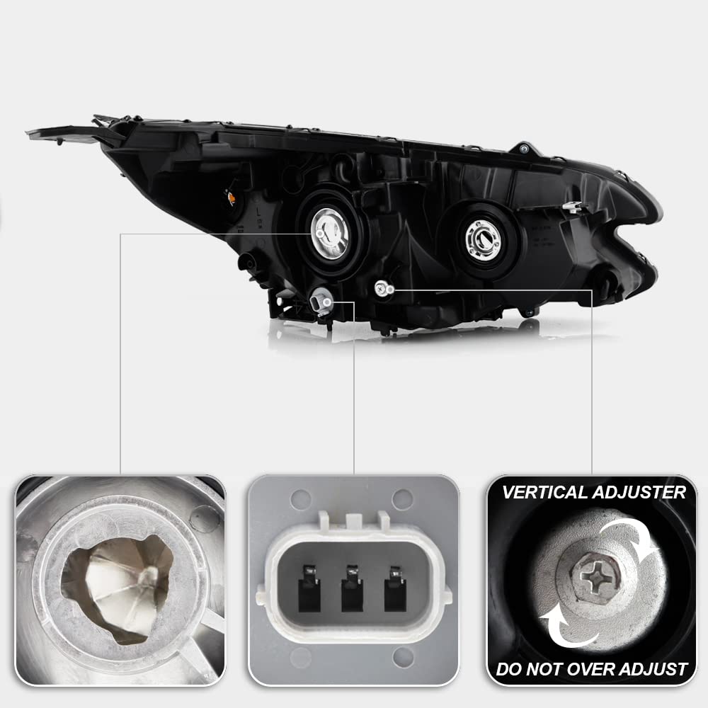 2015-2016 Honda CRV Factory Style Headlights Pair Set Left+Right V833707