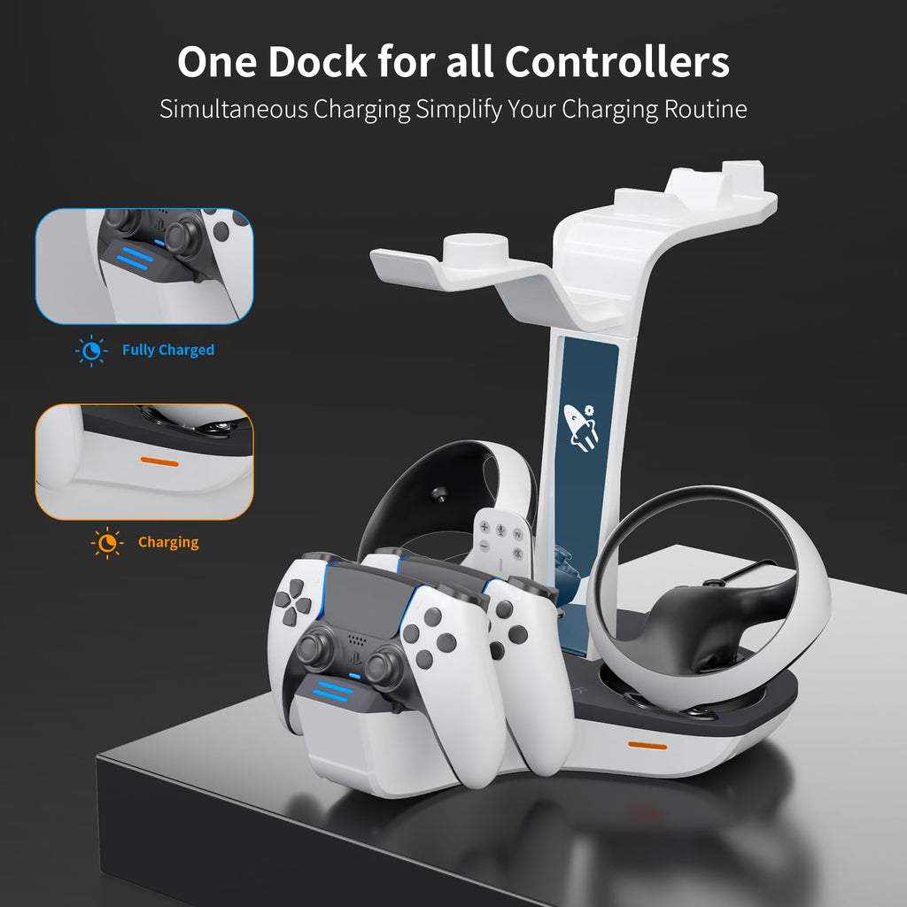 Dual Charging Station for PS5 and VR2 Controllers E165704