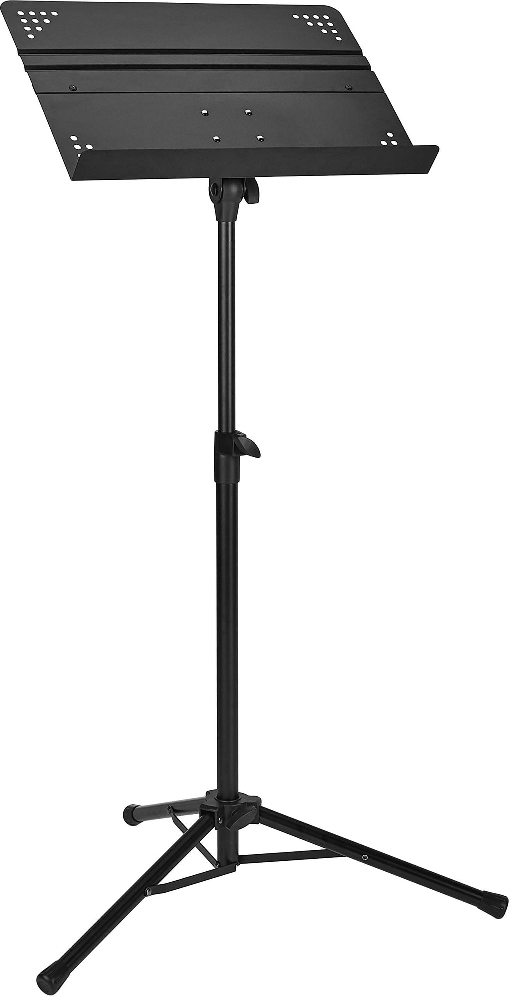 Adjustable Folding Sheet Music Stand, 31" to 55" Height, Black V340