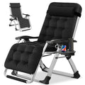 Zero Gravity Folding Outdoor Lounge Chair with Cup Holder A4609