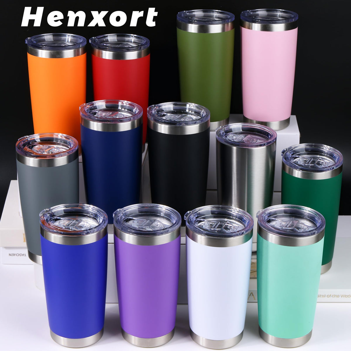 20oz Stainless Steel Insulated Tumbler with Lid Z5534