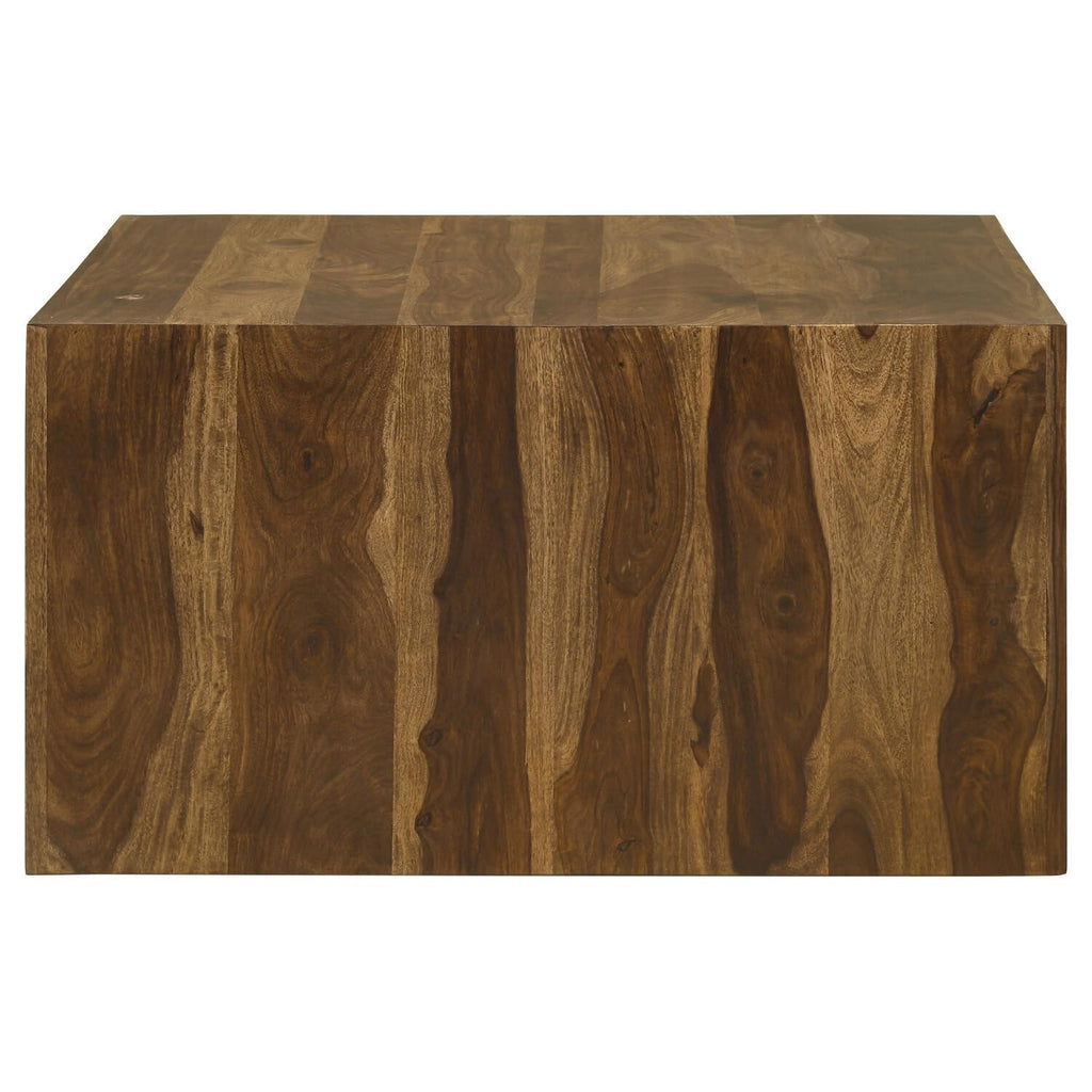 Solid Sheesham Wood Square Coffee Table D86446