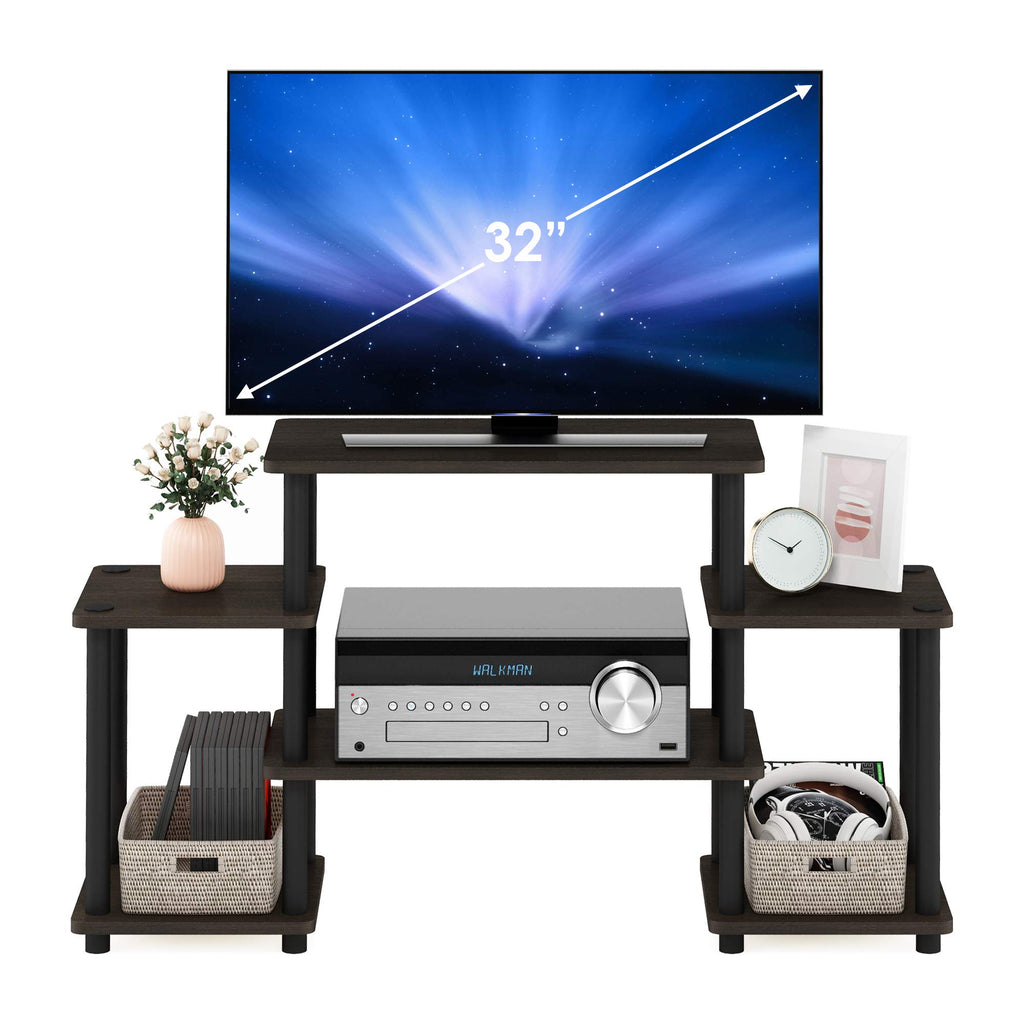 Dark Brown/Black Entertainment TV Stands O93556