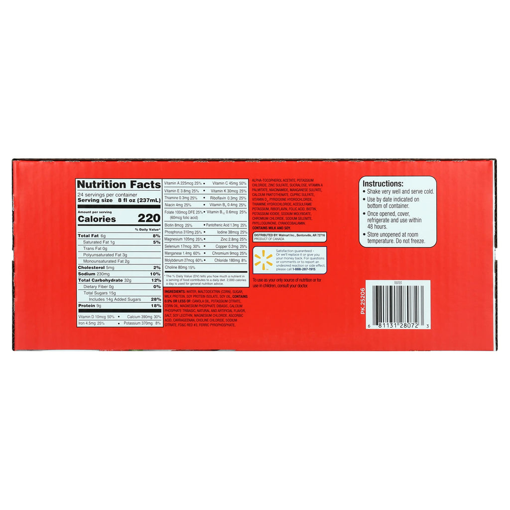 Strawberry Nutritional Shake 8 fl oz 24 Count N47553