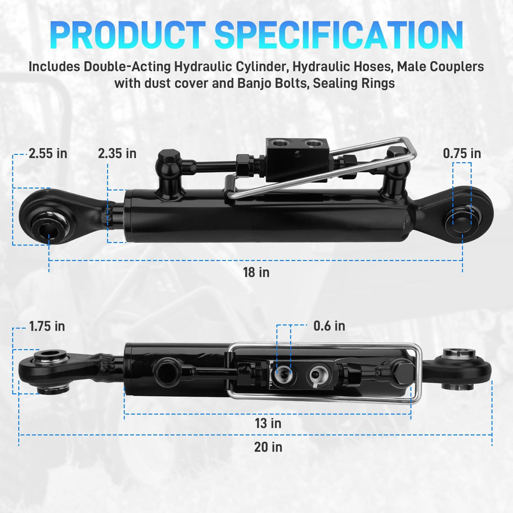 Hydraulic Top Link Cat.1 O6213