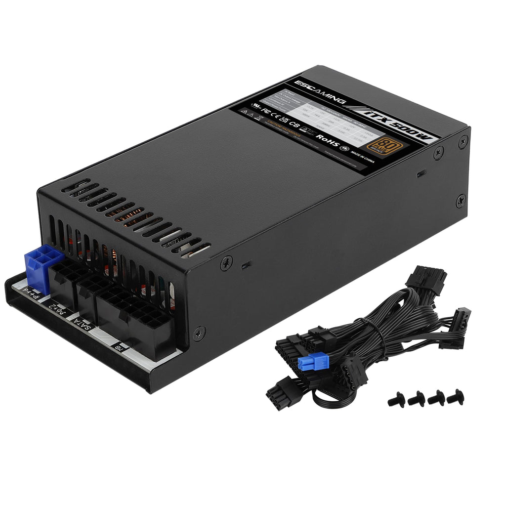 500W 80 Plus Gold Modular Power Supply R30783