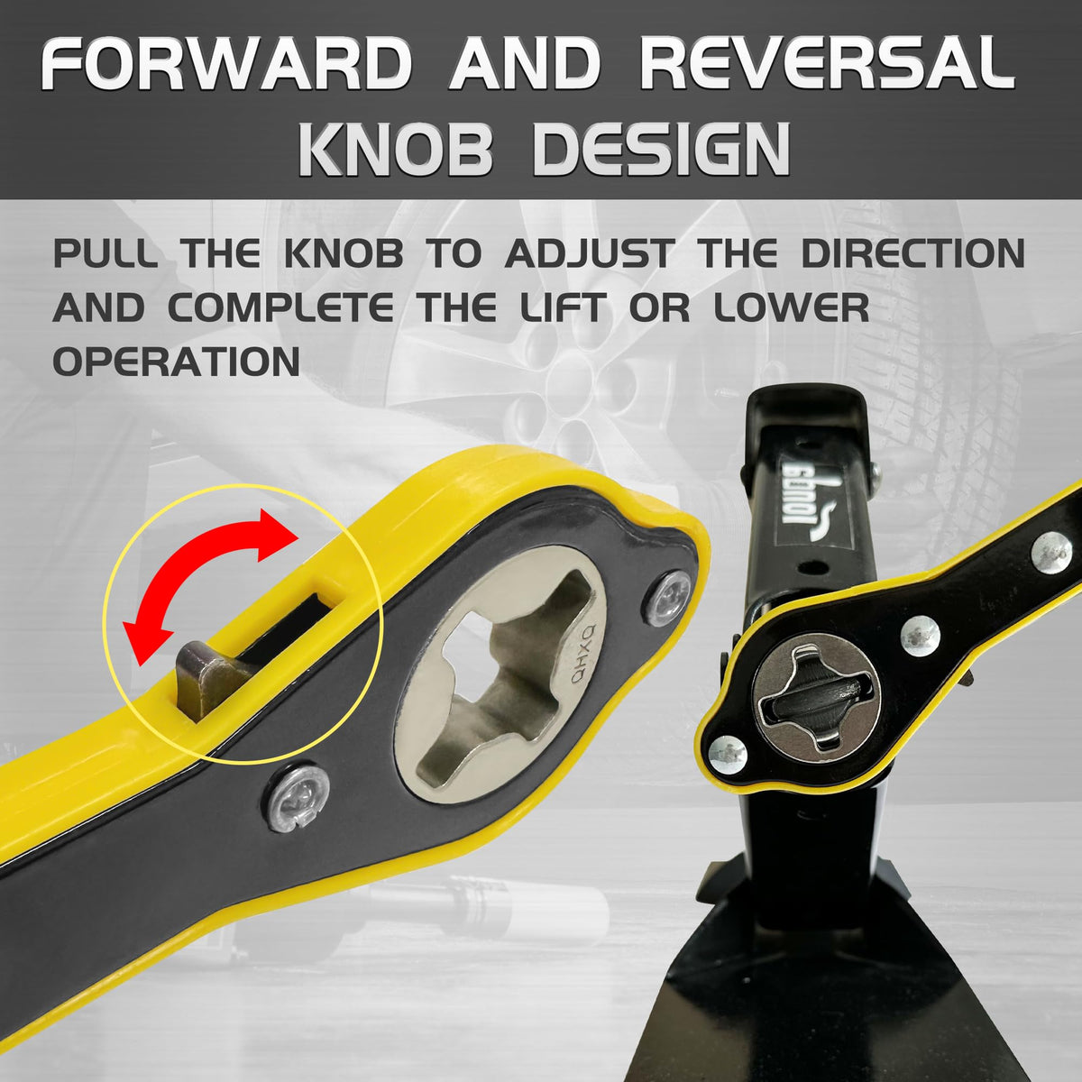 Ratchet Wrench for Scissor Jacks I869635