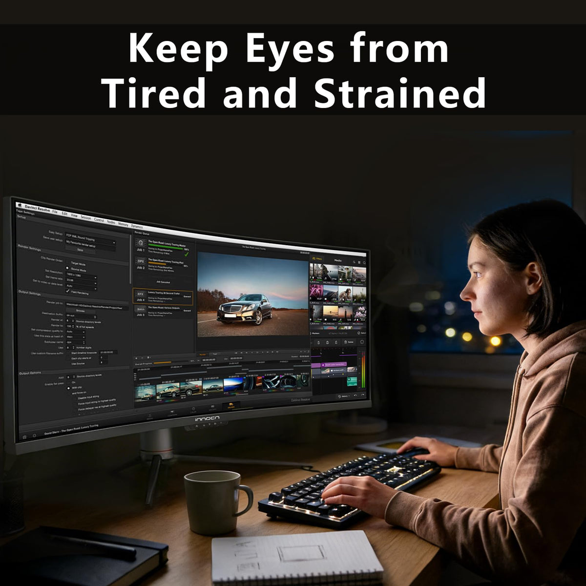 49" Curved Ultrawide Gaming Monitor 144Hz G73529
