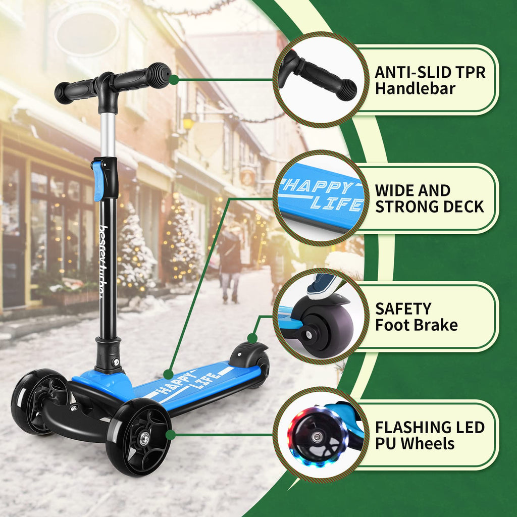 3 Wheel Scooter with 4 Adjustable Height A852