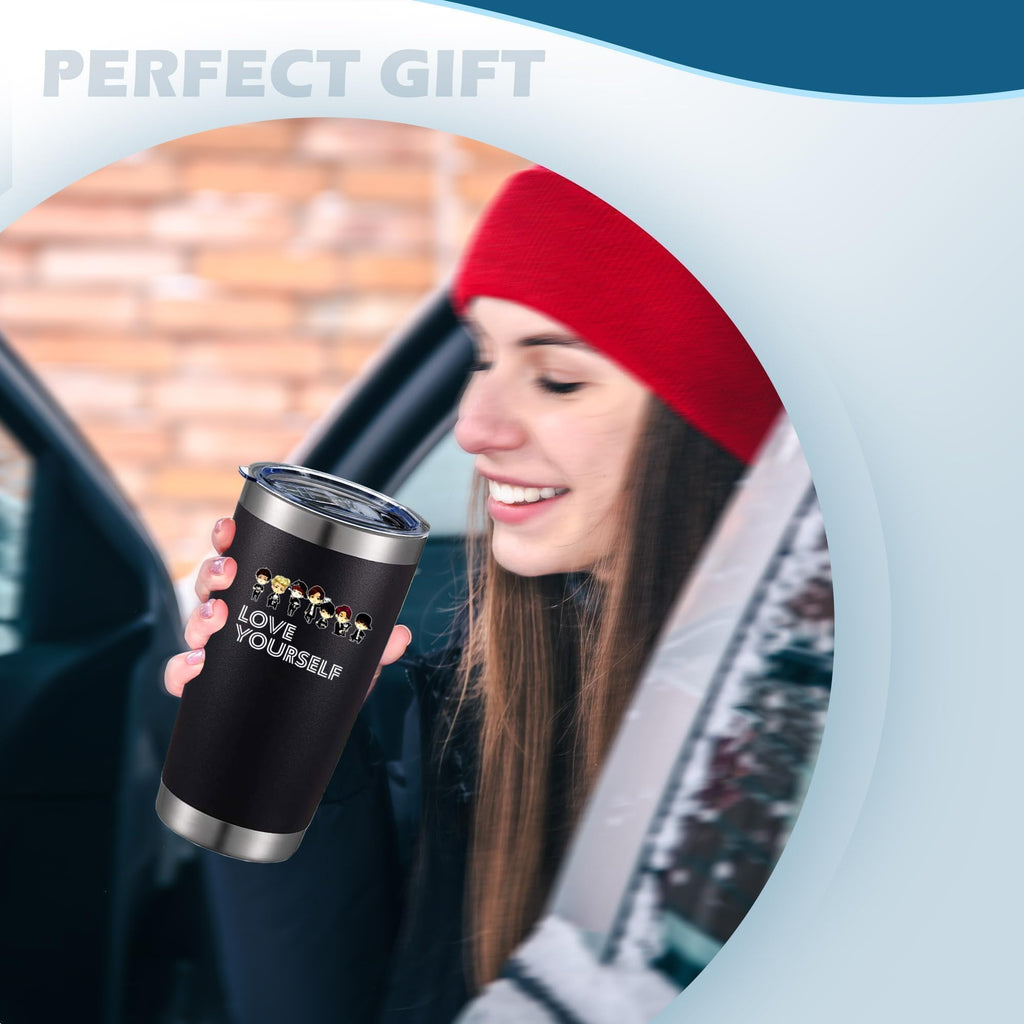 20oz Insulated Stainless Steel Tumbler with Lid F339368
