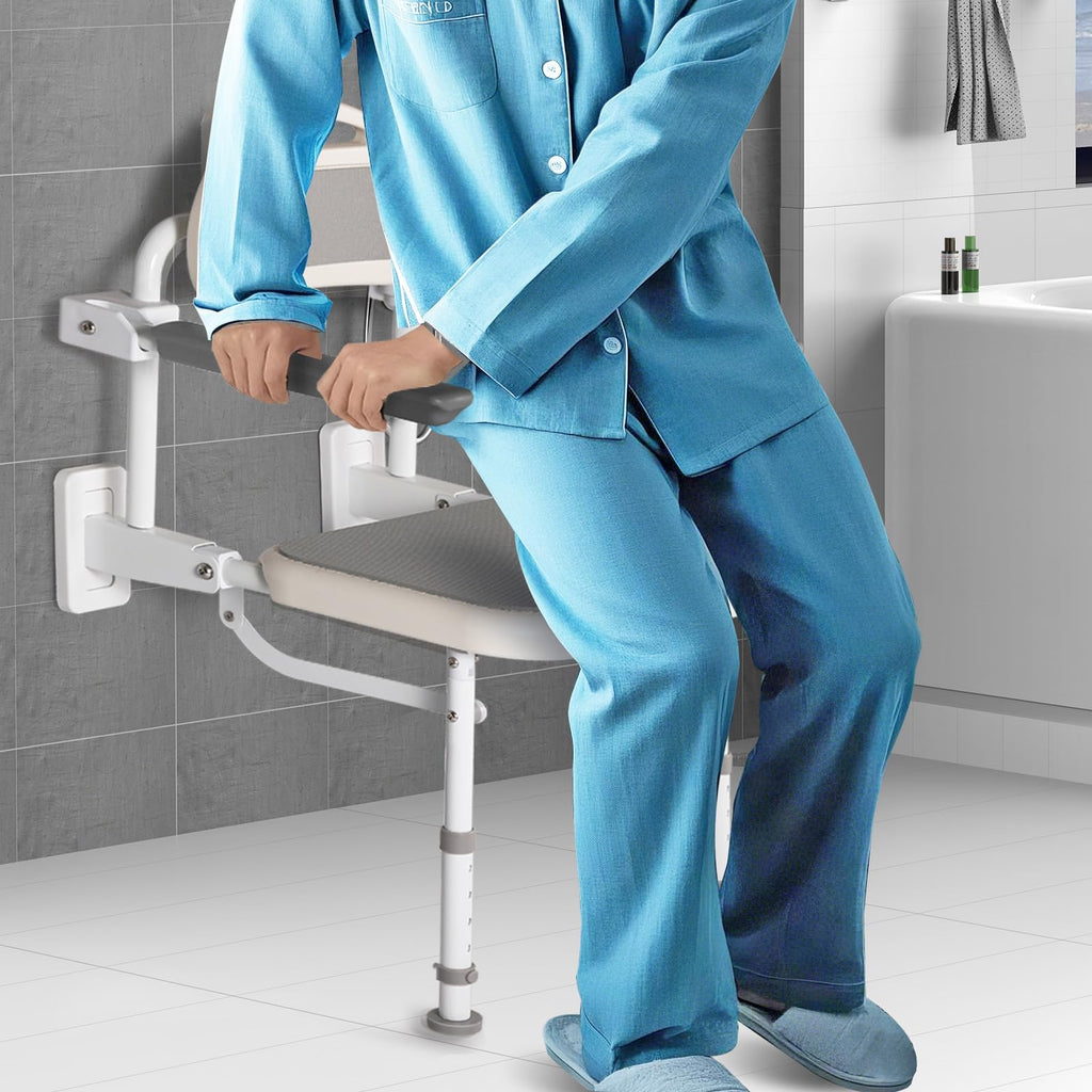 18” Folding Wall Mounted Shower Seat S7647
