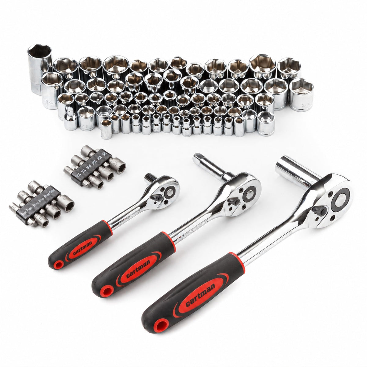 205-Piece Ratchet Wrench Tool Set J781216
