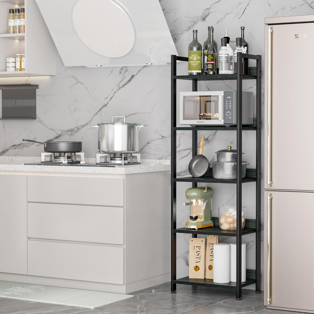 5 Tier Bookshelf with Drawer R780017