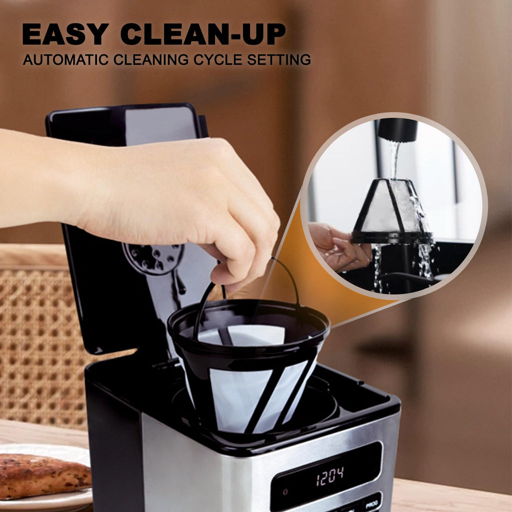 12 Cup Programmable Drip Coffee Maker D145