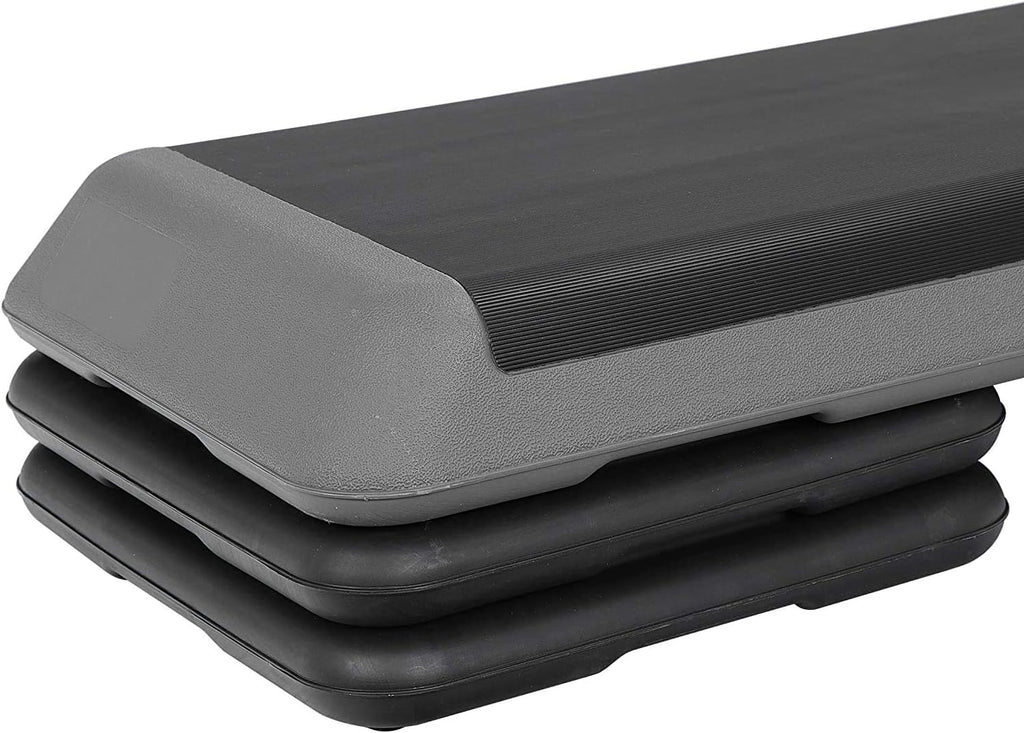 43" Adjustable Exercise Aerobic Step Platform with 4 Removable Risers M625