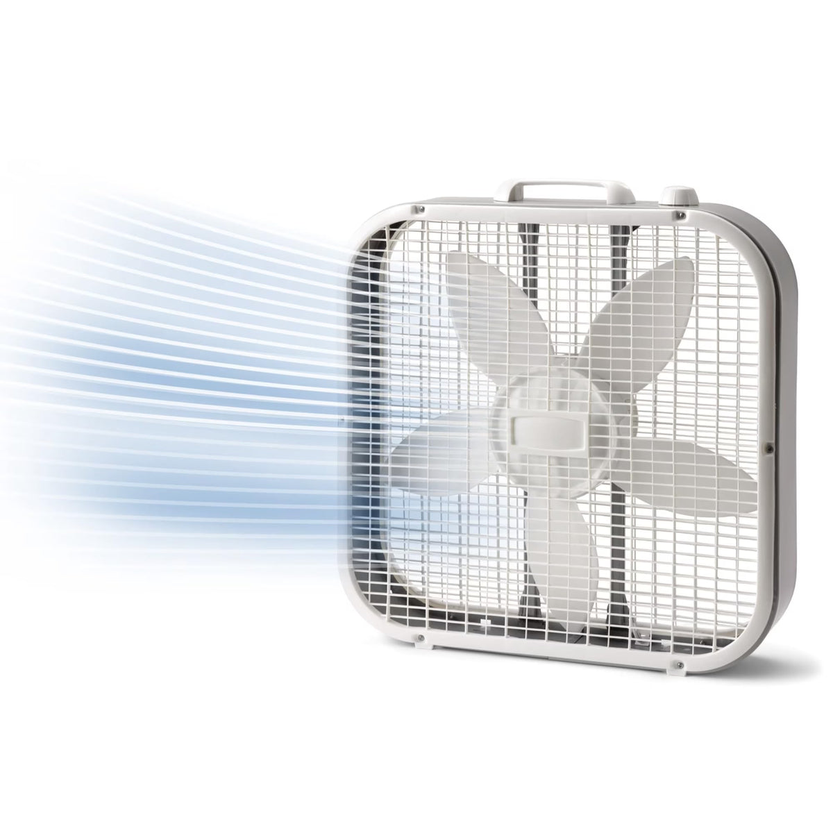 20 Inch 3-Speed Box Fan White J654588