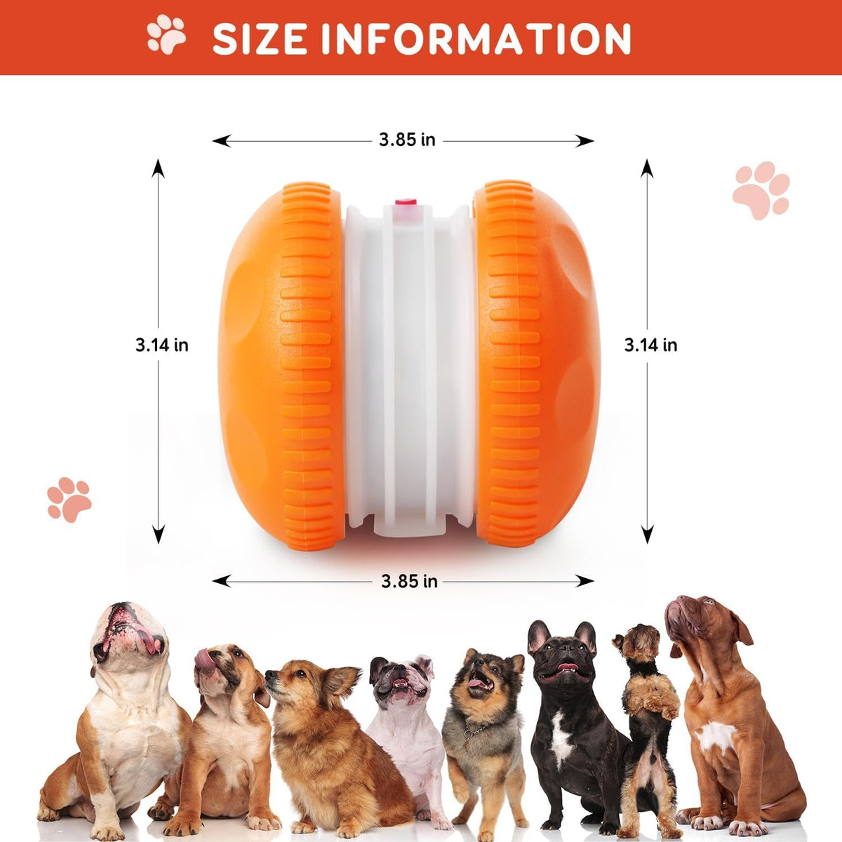 Electric Moving Dog Ball with Rope Z8950